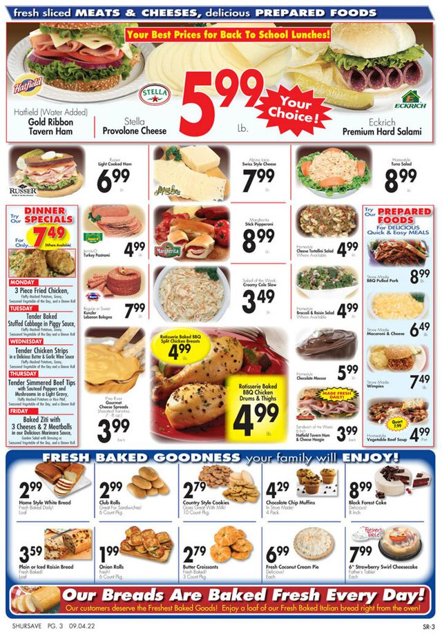 Gerrity's Supermarkets Ad from 09/04/2022