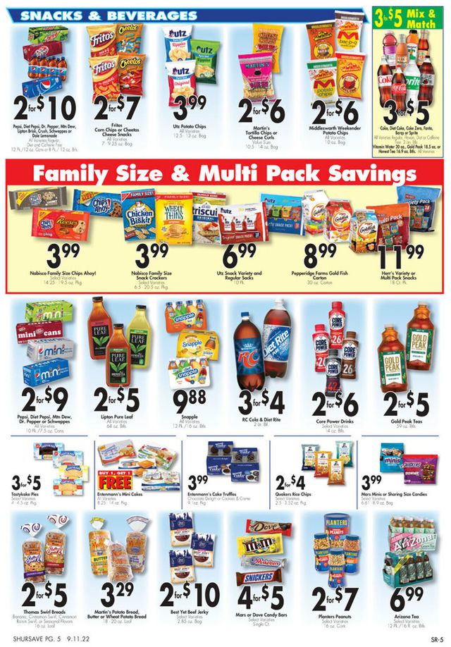 Gerrity's Supermarkets Ad from 09/11/2022