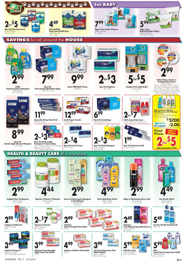 Gerrity's Supermarkets Ad from 10/02/2022