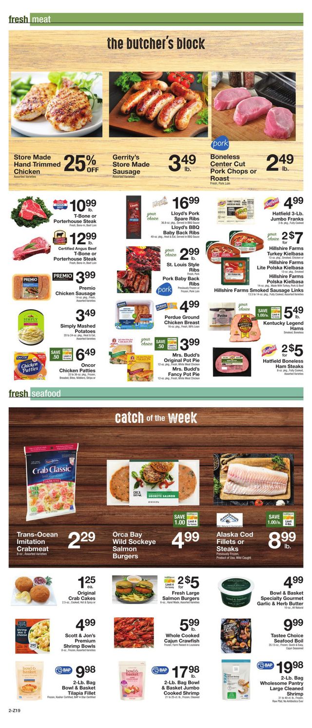 Gerrity's Supermarkets Ad from 06/02/2023