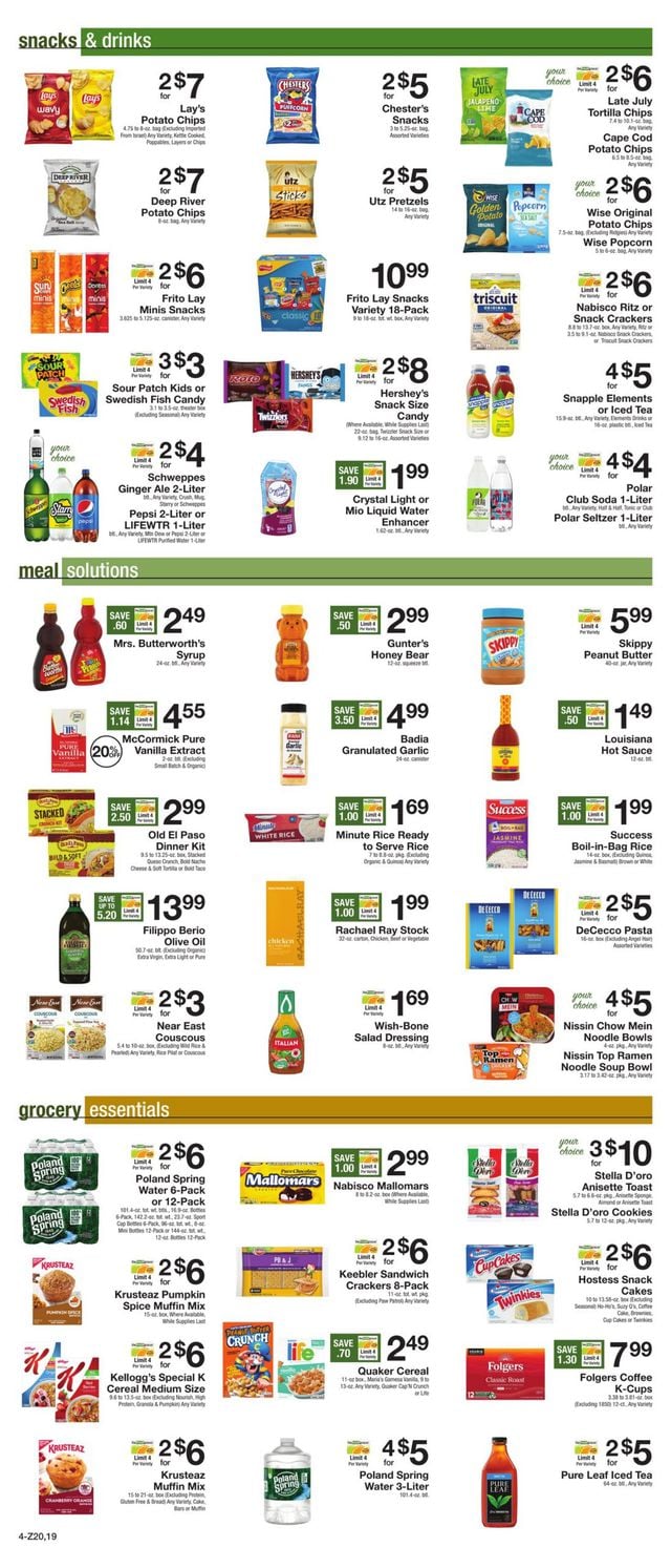 Gerrity's Supermarkets Ad from 09/15/2023