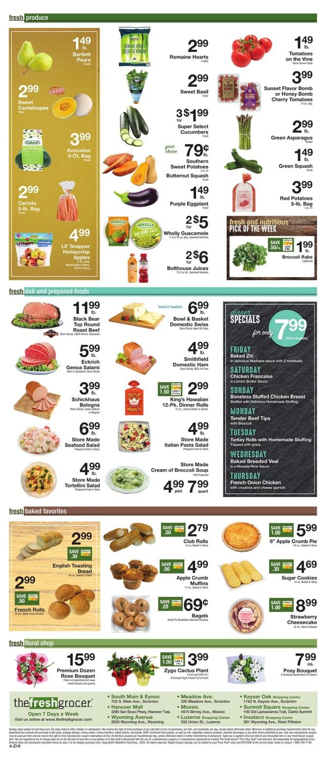 Gerrity's Supermarkets Ad from 10/27/2023