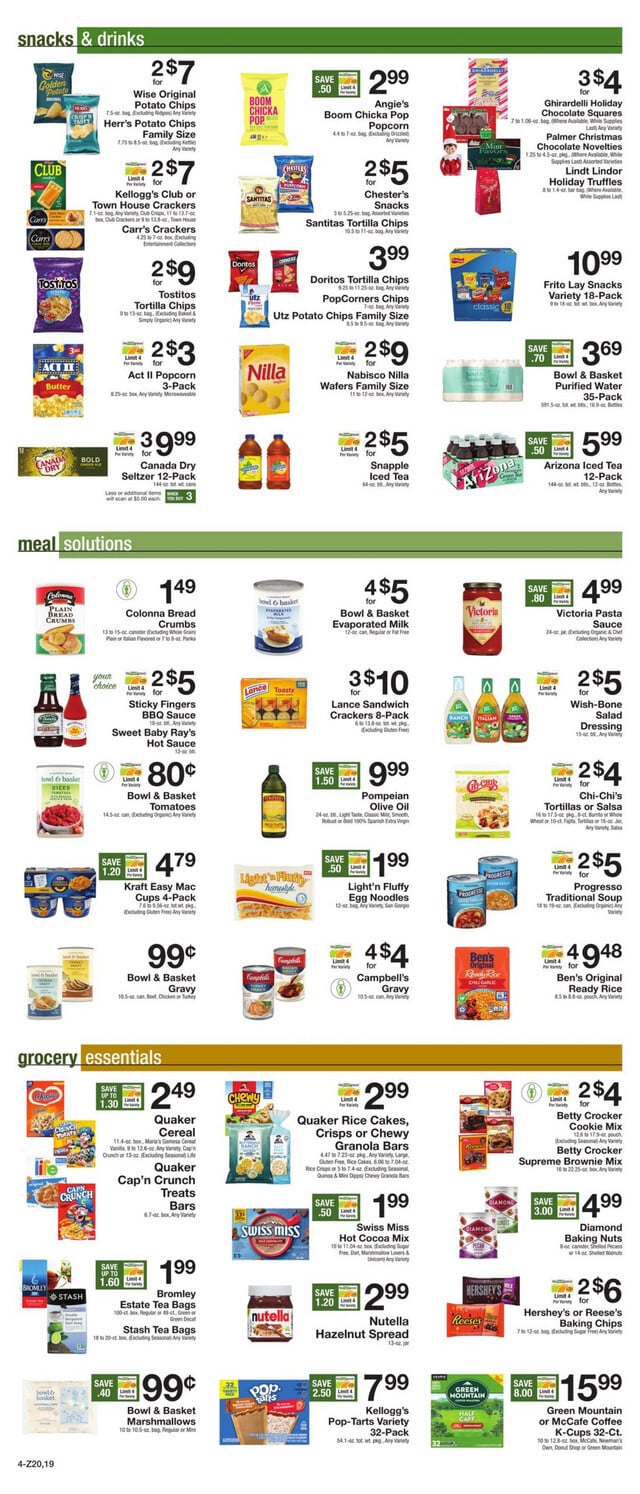 Gerrity's Supermarkets Ad from 11/24/2023