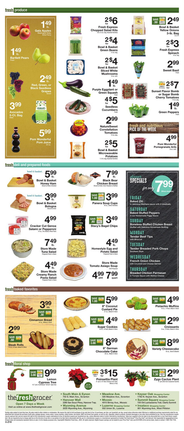Gerrity's Supermarkets Ad from 12/01/2023