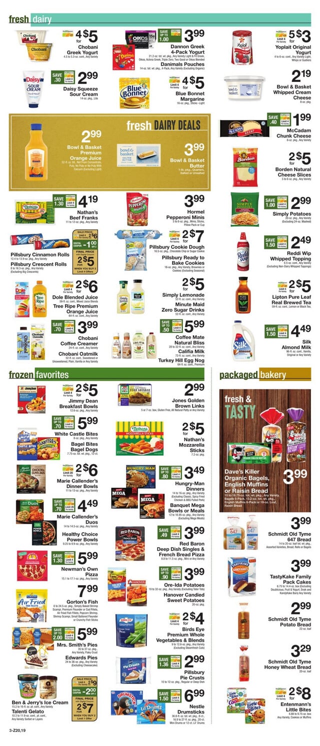 Gerrity's Supermarkets Ad from 12/08/2023