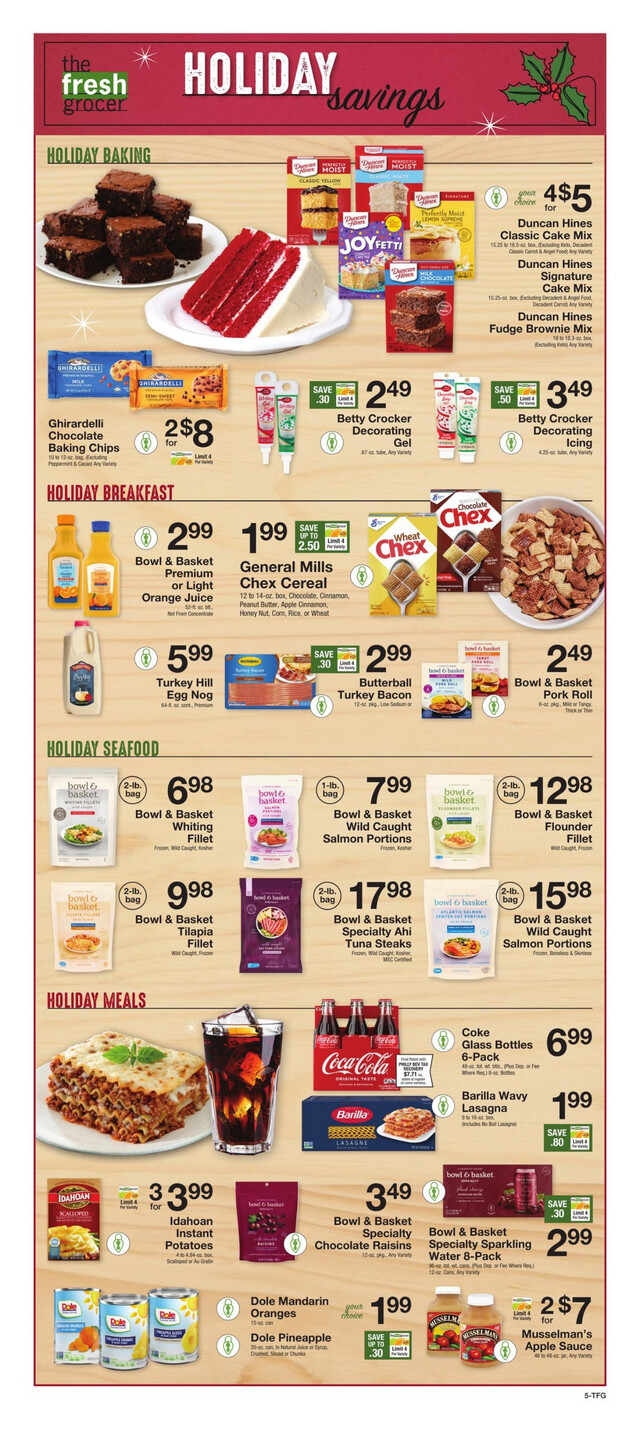 Gerrity's Supermarkets Ad from 12/15/2023