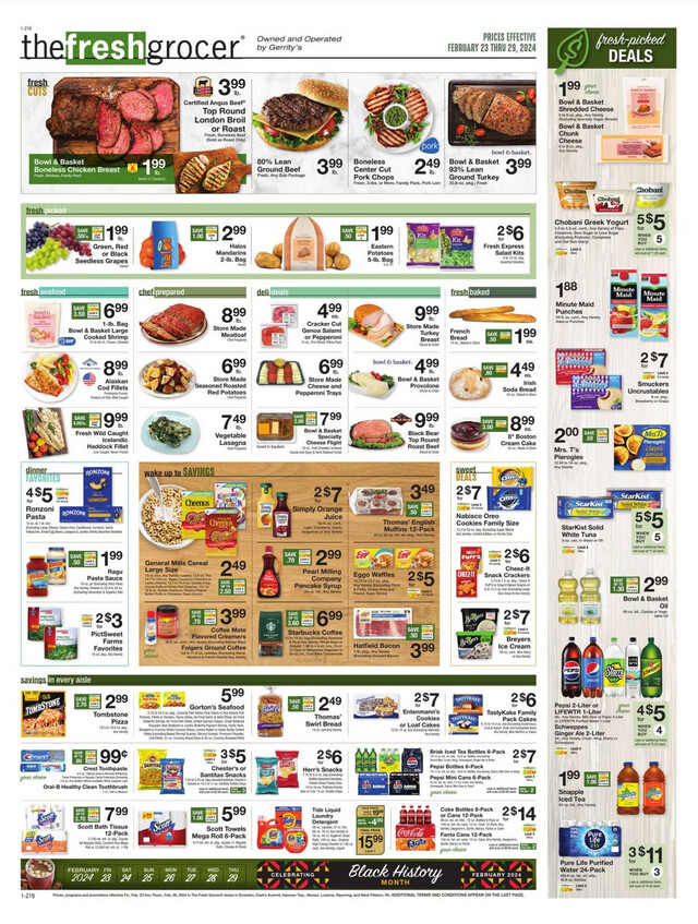 Gerrity's Supermarkets Ad from 02/23/2024