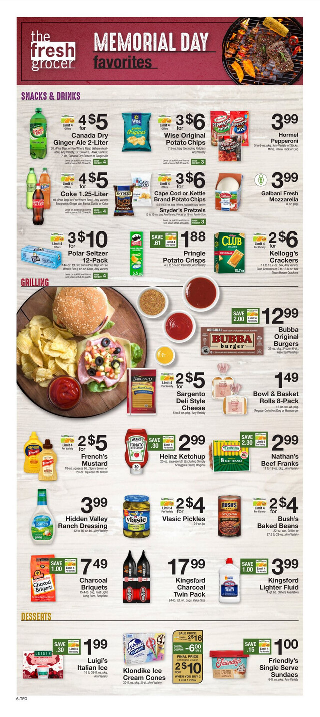 Gerrity's Supermarkets Ad from 05/17/2024