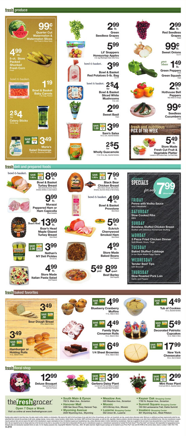 Gerrity's Supermarkets Ad from 05/24/2024