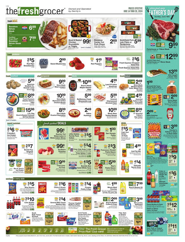 Gerrity's Supermarkets Ad from 06/14/2024