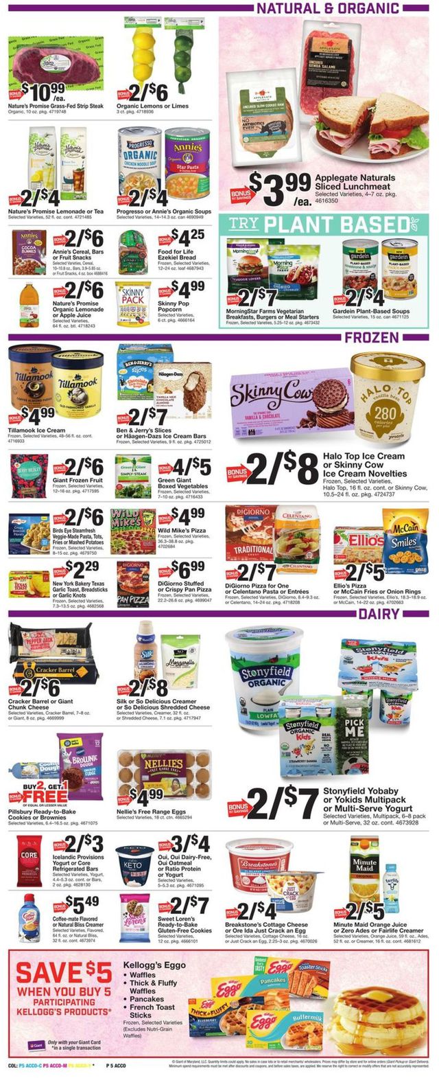 Giant Food Ad from 02/12/2021