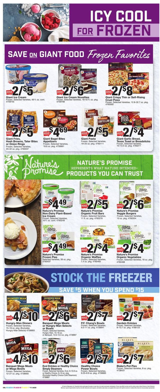 Giant Food Ad from 03/12/2021