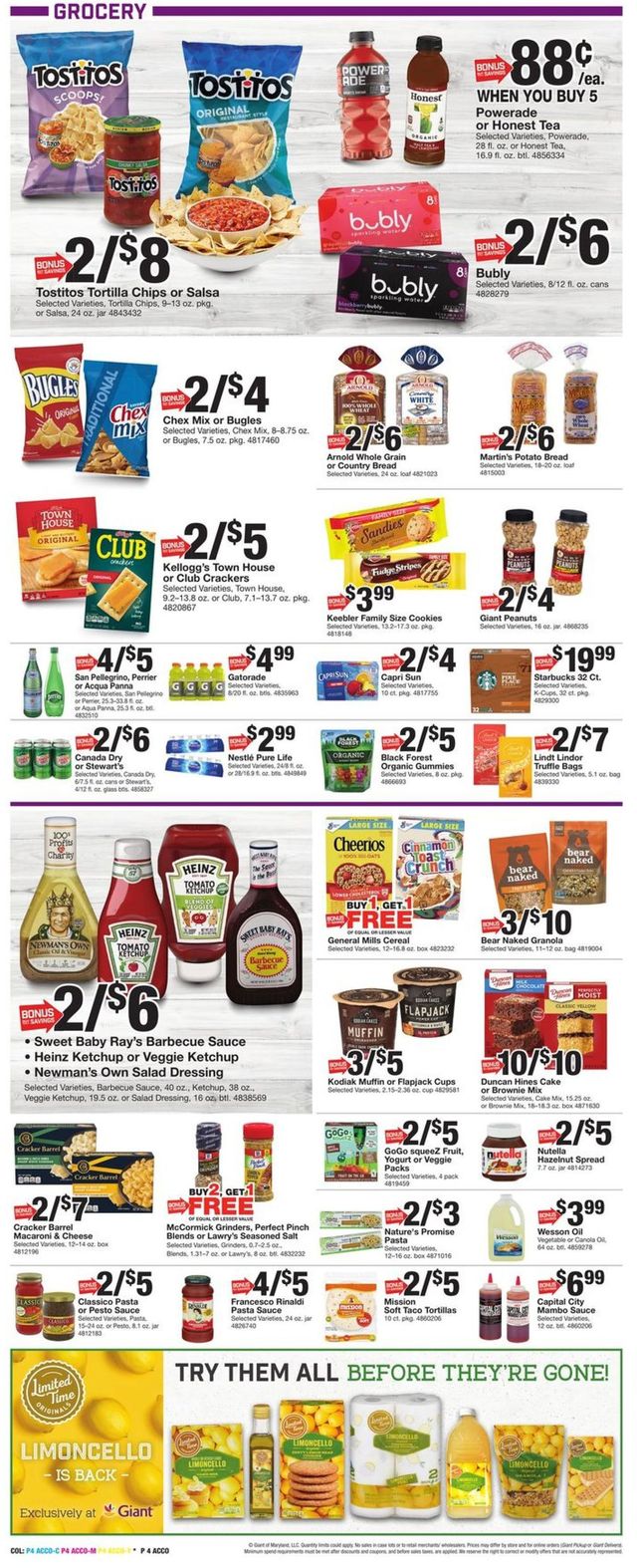 Giant Food Ad from 05/14/2021