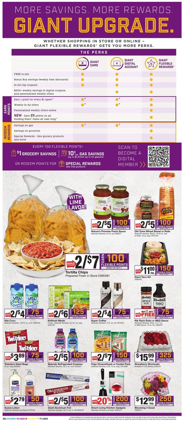 Giant Food Ad from 04/29/2022