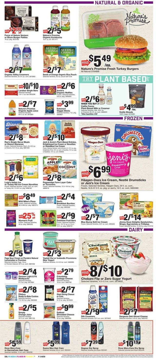 Giant Food Ad from 03/17/2023