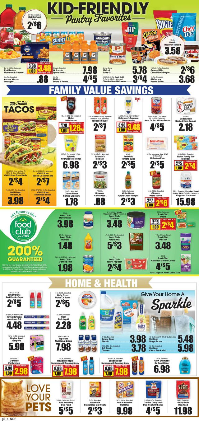Grant's Supermarket Ad from 04/15/2023
