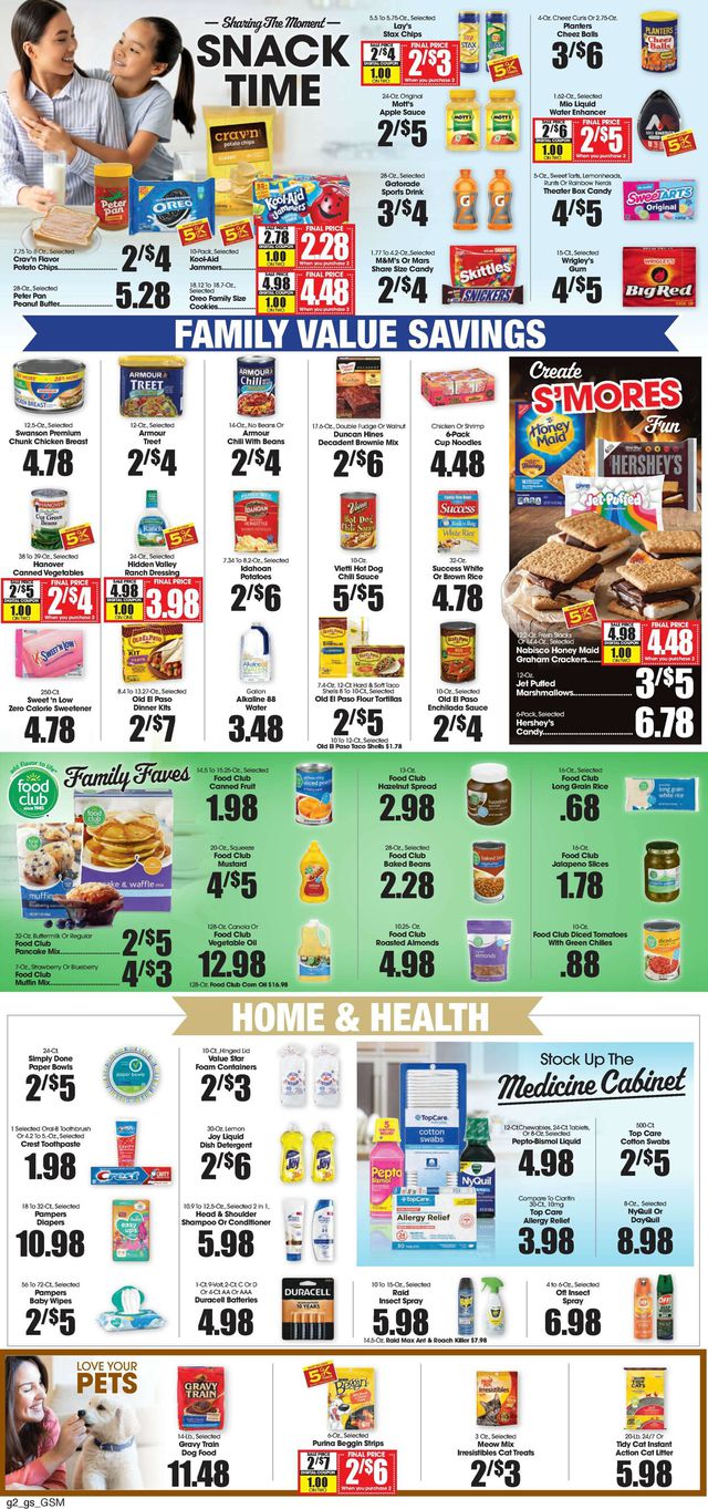 Grant's Supermarket Ad from 05/06/2023
