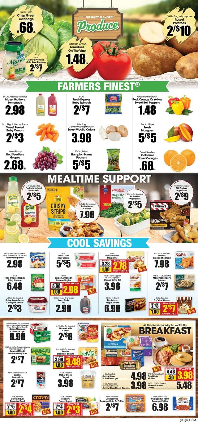 Grant's Supermarket Ad from 05/13/2023