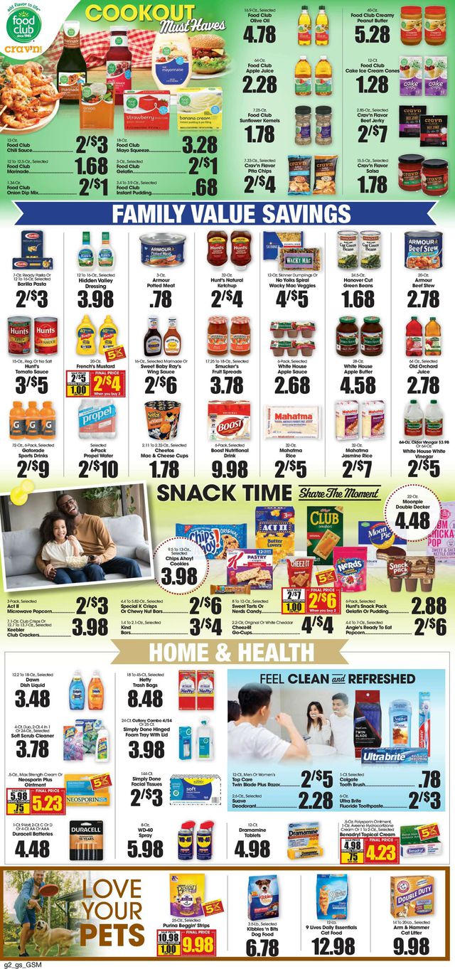 Grant's Supermarket Ad from 06/14/2023