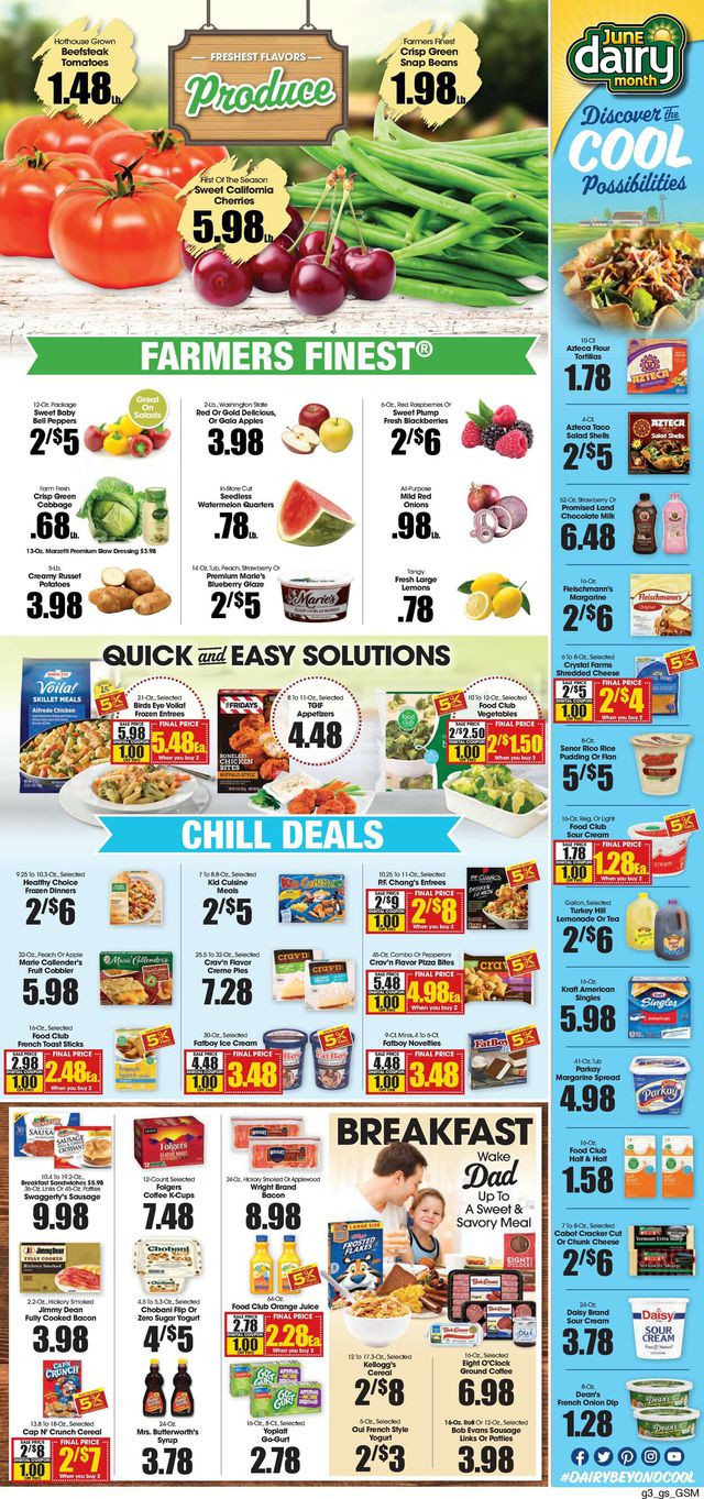 Grant's Supermarket Ad from 06/14/2023