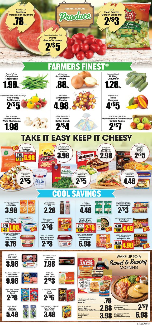 Grant's Supermarket Ad from 07/12/2023