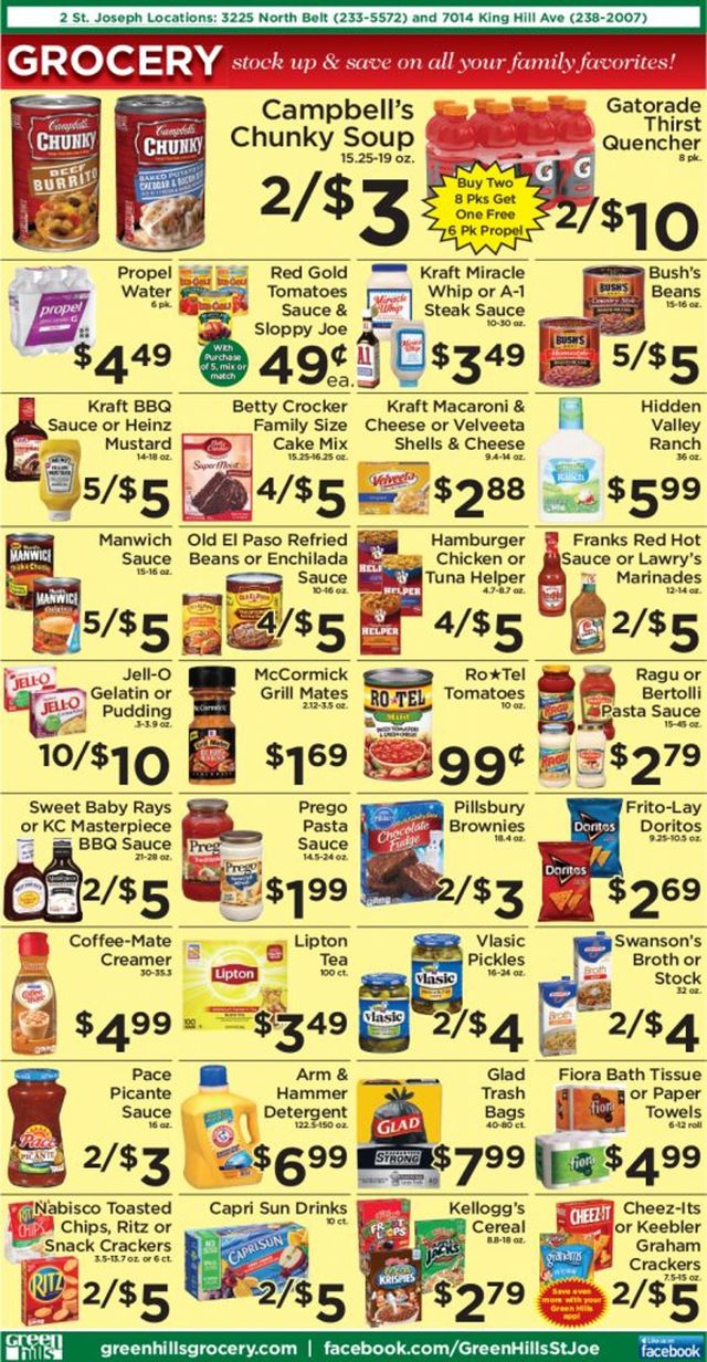 Green Hills Grocery Ad from 02/03/2021