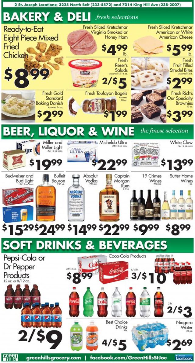 Green Hills Grocery Ad from 02/17/2021