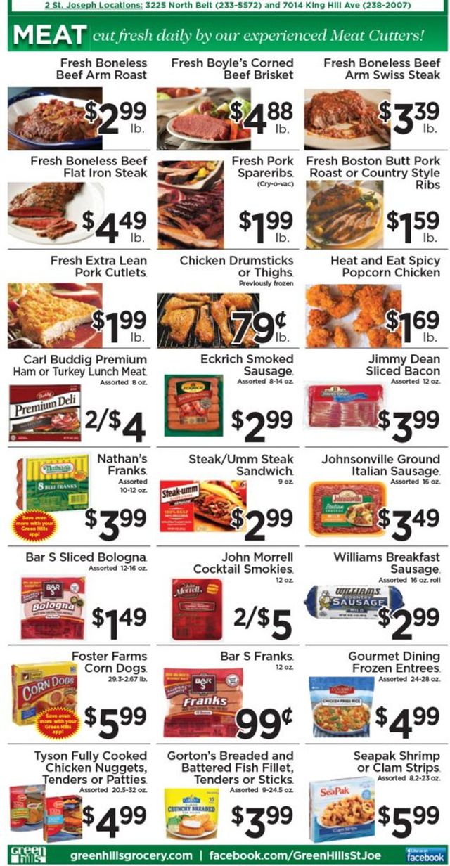 Green Hills Grocery Ad from 03/10/2021