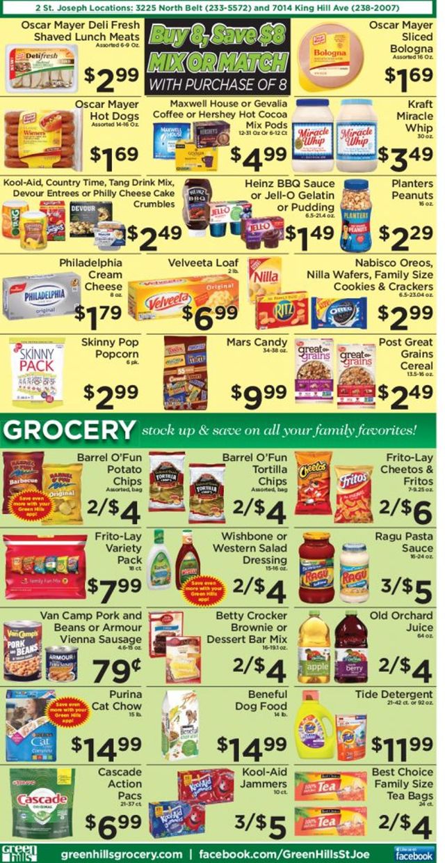 Green Hills Grocery Ad from 06/02/2021