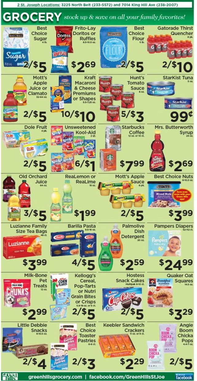 Green Hills Grocery Ad from 06/09/2021