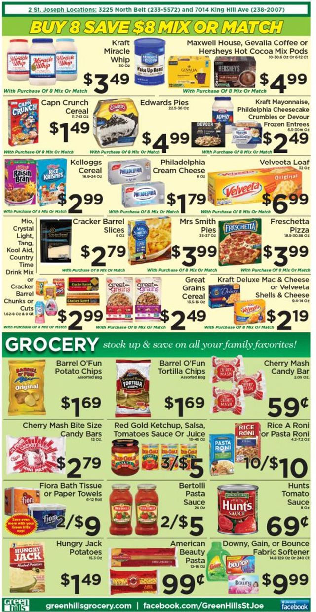 Green Hills Grocery Ad from 09/29/2021