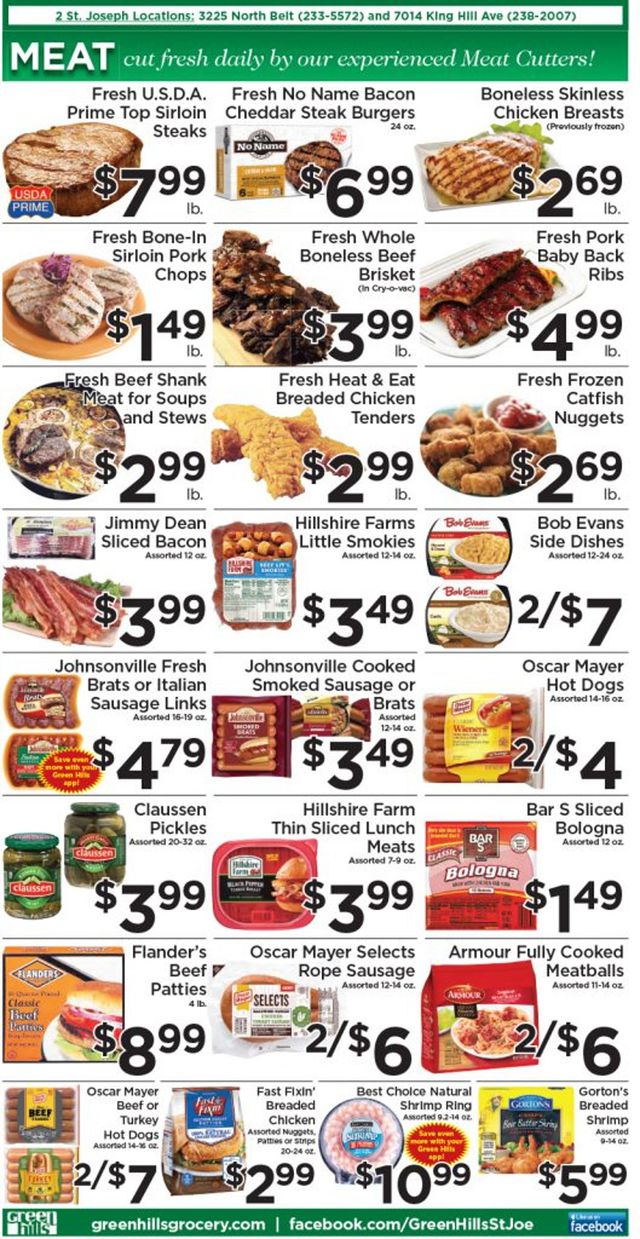 Green Hills Grocery Ad from 02/09/2022