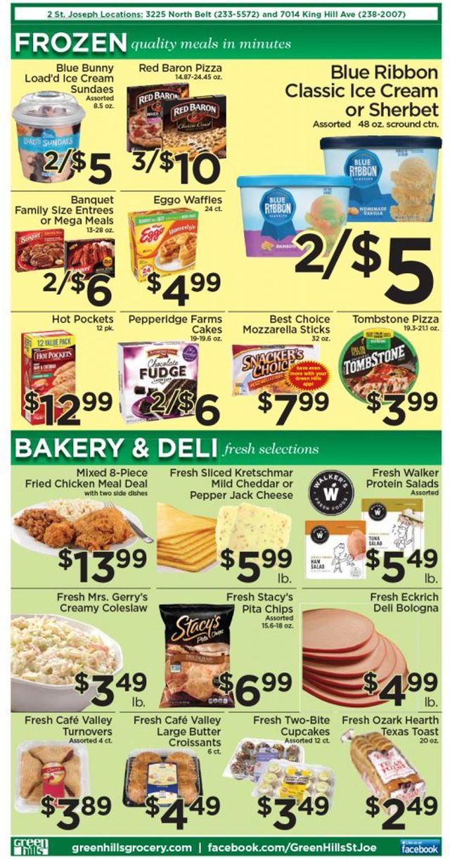 Green Hills Grocery Ad from 03/02/2022