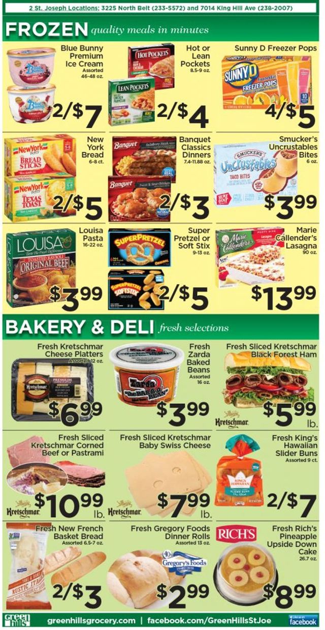 Green Hills Grocery Ad from 03/16/2022