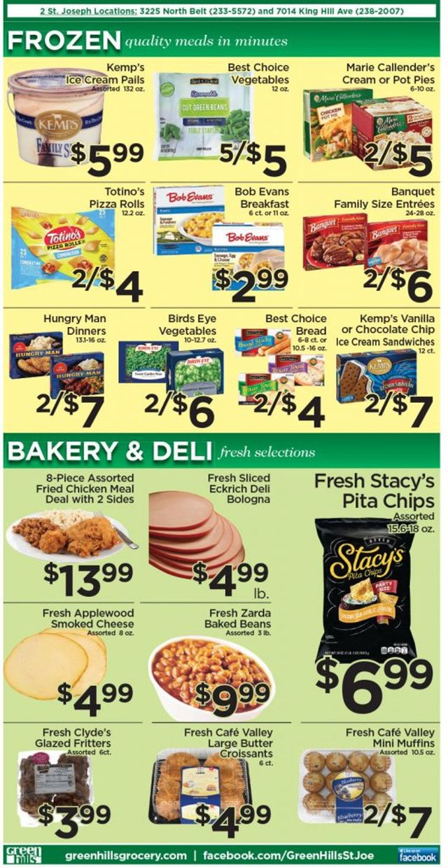 Green Hills Grocery Ad from 03/30/2022