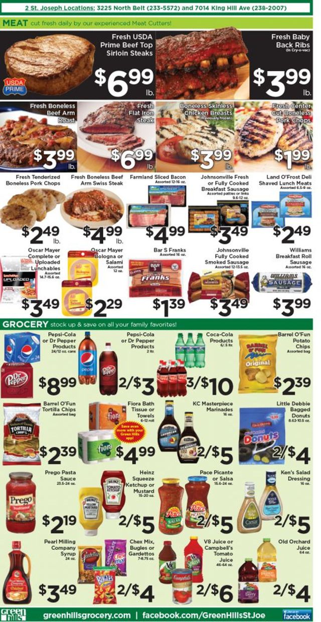 Green Hills Grocery Ad from 06/15/2022