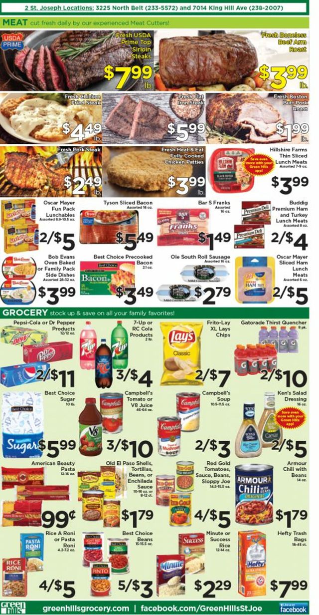 Green Hills Grocery Ad from 09/14/2022