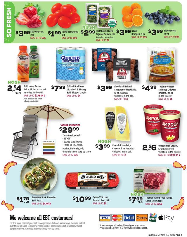 Grocery Outlet Ad from 05/01/2019