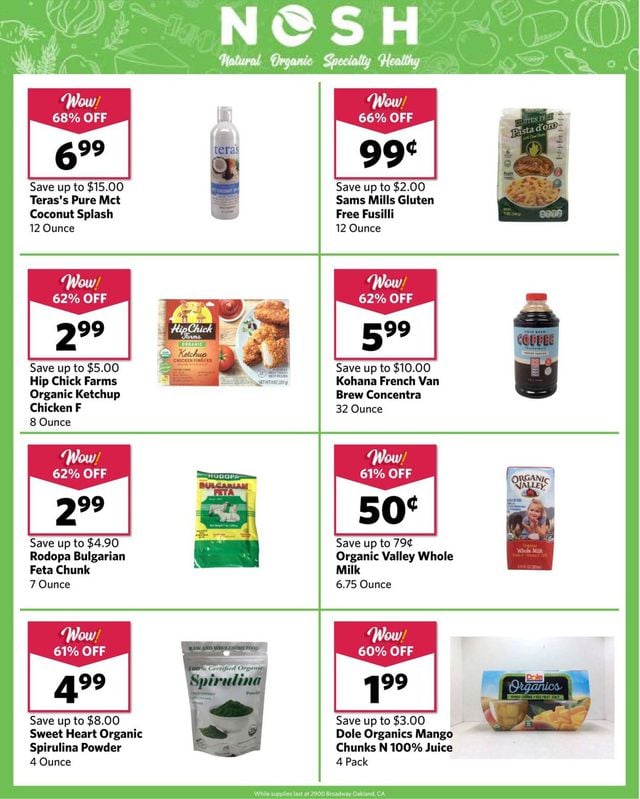 Grocery Outlet Ad from 08/07/2019