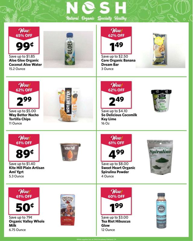 Grocery Outlet Ad from 08/21/2019