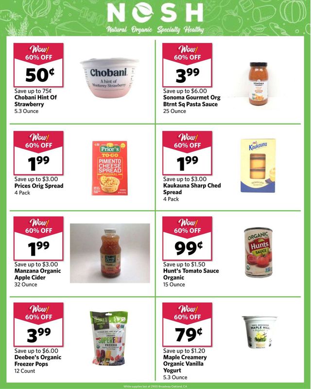 Grocery Outlet Ad from 10/23/2019