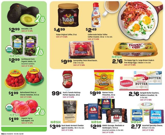 Grocery Outlet Ad from 10/30/2019