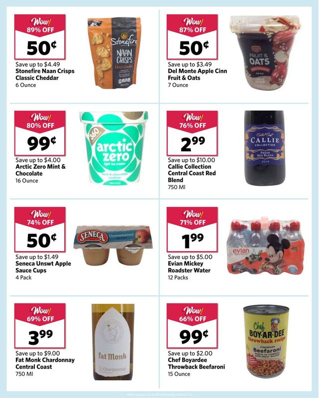 Grocery Outlet Ad from 03/18/2020