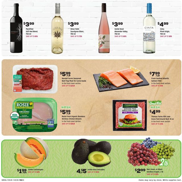 Grocery Outlet Ad from 09/16/2020
