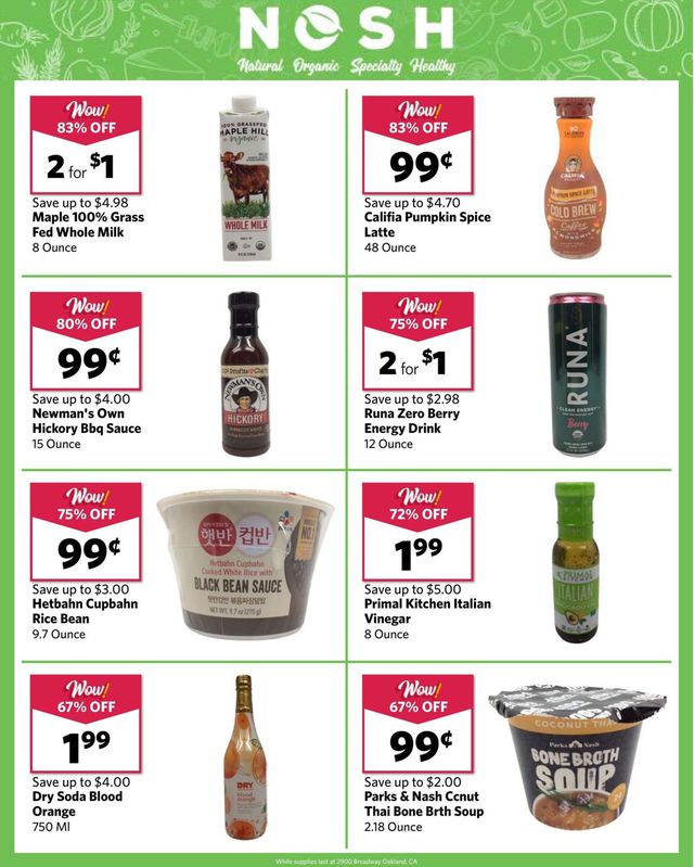 Grocery Outlet Ad from 03/10/2021