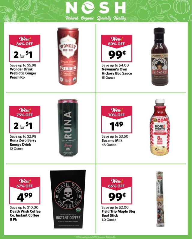 Grocery Outlet Ad from 03/31/2021