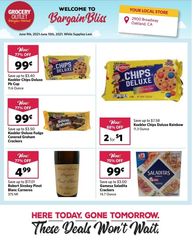 Grocery Outlet Ad from 06/09/2021