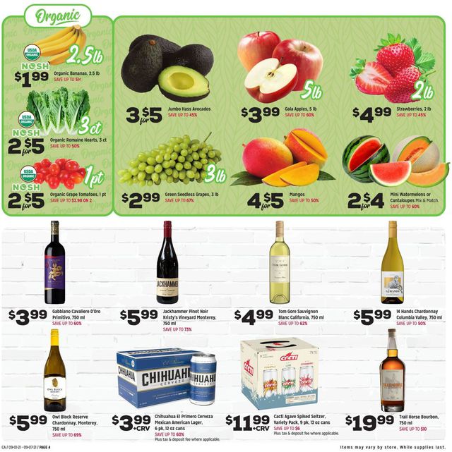 Grocery Outlet Ad from 09/01/2021