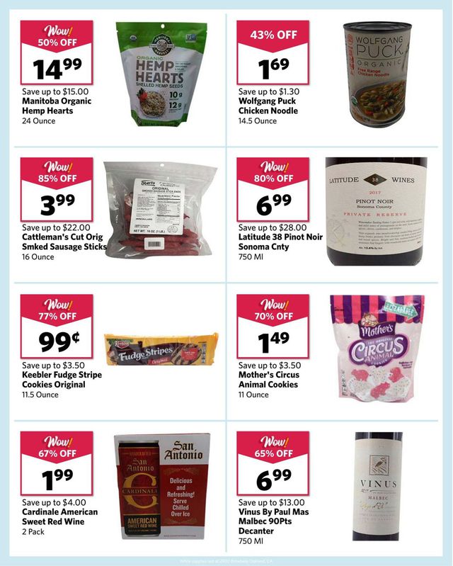 Grocery Outlet Ad from 09/22/2021