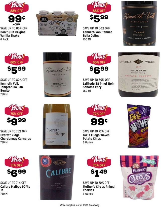 Grocery Outlet Ad from 10/06/2021